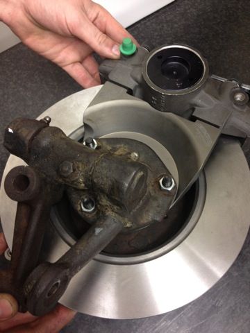 Stop for a brake - Flux Capacitor